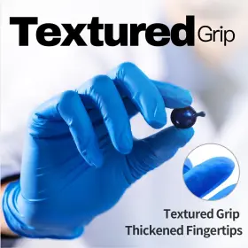 850049592215 SUPMEDIC Nitrile Exam Mil Latex Food Safe Glove #3