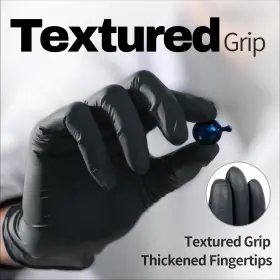 850049592352 SUPMEDIC Nitrile Exam Glove Mil Latex Disposable #3