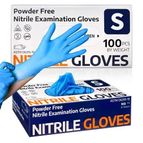 850049592413 SUPMEDIC Nitrile Exam Glove Mil Disposable Latex