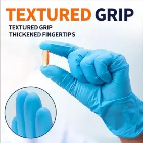 850049592420 SUPMEDIC Nitrile Exam Glove Mil Disposable Latex #3