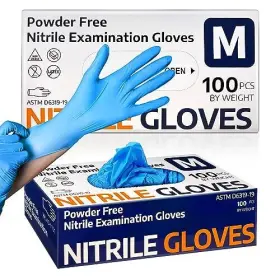 850049592420 SUPMEDIC Nitrile Exam Glove Mil Disposable Latex