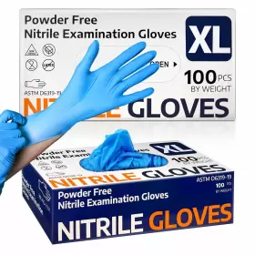 850049592444 SUPMEDIC Nitrile Exam Glove Mil Disposable Latex