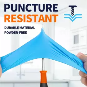 850049592475 SUPMEDIC Nitrile Exam Gloves Latex Powder Food #2