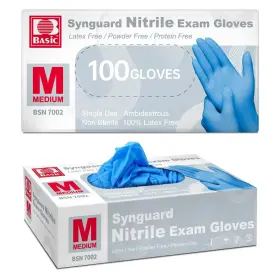 850049592659 SUPMEDIC Medical Nitrile Exam Gloves Powder Food