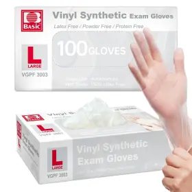 850049592727 SUPMEDIC Exam Gloves Powder Latex Food Safe