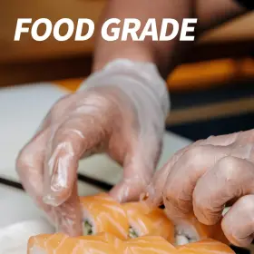 850049592734 SUPMEDIC Exam Gloves Powder Latex Food Safe #3