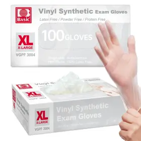 850049592734 SUPMEDIC Exam Gloves Powder Latex Food Safe