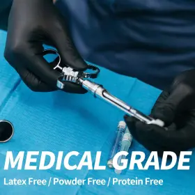 850049592765 SUPMEDIC Exam Gloves Mil Powder Latex Food #3