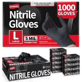 SSN-060X SUPMEDIC Nitrile Exam Glove Mil Powder Latex Medical