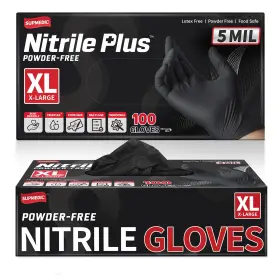 SSN-605 SUPMEDIC Nitrile Exam Gloves Mil Chemical