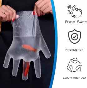 705353126567 Stretchable Tpe Food Service Gloves Powder Lat #2