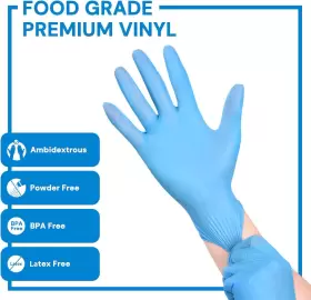 726084295797 Disposable Gloves Powder Latex #2