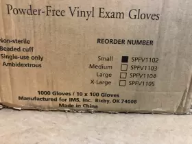SPFV1102 SURECARE Powder Exam Gloves Box #3