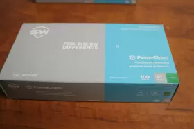 PC-044-095-GR SW SATETY Power Chem Powder Gloves Mil #2