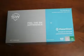 PC-079-095-GR SW SATETY Power Chem Powder Gloves Lg Mil #2