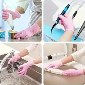 25632-O SWIFT GRIP Disposable Nitrile Latex Exam Gloves #2
