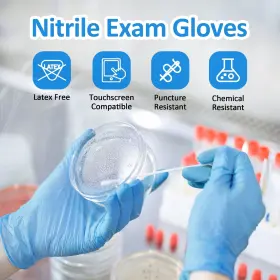 810112471656 SWIFTGRIP Disposable Nitrile Exam Gloves Mil #2