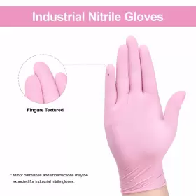 810112472127 SWIFTGRIP Pink Disposable Gloves Medical Exam #2