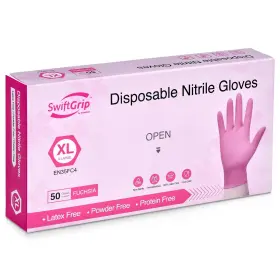 810112473209 SWIFTGRIP Powder Nitrile Gloves Box Disposable #2