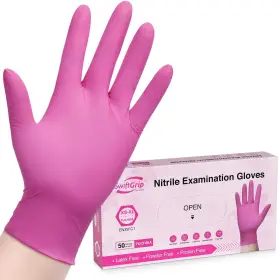 810112473209 SWIFTGRIP Powder Nitrile Gloves Box Disposable