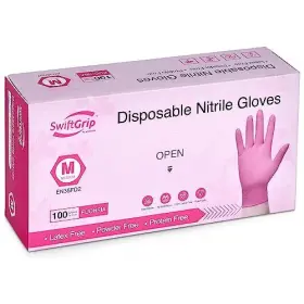 810112473315 SWIFTGRIP Powder Nitrile Gloves Box Disposable #2