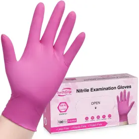 810112473339 SWIFTGRIP Powder Nitrile Gloves Box Disposable