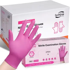 810112473391 SWIFTGRIP Powder Nitrile Gloves Disposabl