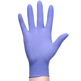 810112473438 SWIFTGRIP Disposable Nitrile Exam Box Violet #2