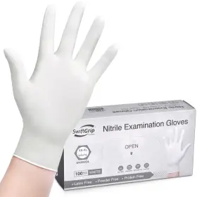 810112473827 SWIFTGRIP Disposable Nitrile Exam Gloves Box
