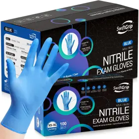 EN35BD0-C SWIFTGRIP Disposable Nitrile Exam Gloves Latex