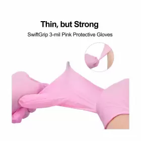 EN35PC2 SWIFTGRIP Nitrile Disposable Gloves Medical Exam #3