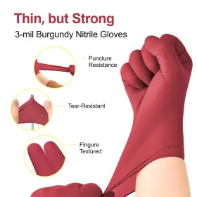 EN35UD2 SWIFTGRIP Disposable Nitrile Exam Gloves Box Latex #3