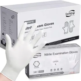 F7B2EDBB-4475-4 SWIFTGRIP Disposable Nitrile Exam Gloves
