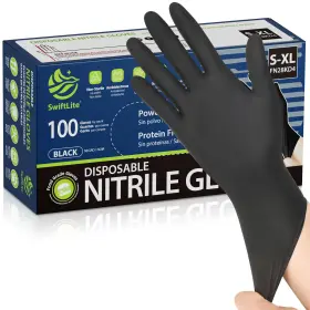 198737000995 SWIFTLITE Nitrile Gloves Pack Food Safe Latex