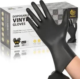 445042651620 SWIFTLITE Gloves Food Disposable Latex Powder