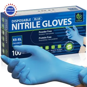 FN32BD3 SWIFTLITE Disposable Gloves Nitrile Rubber Pack Food