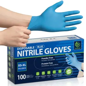 FN32BD4 SWIFTLITE Nitrile Food Gloves Latex Powder