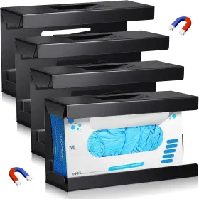 TV253 TCEVILY Magnetic Glove Box Holder Dispenser Wall Towels