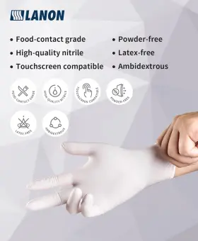 LD01 TECHNOLOGY CO Lanon Food Safe Disposable Nitrile Gloves #2