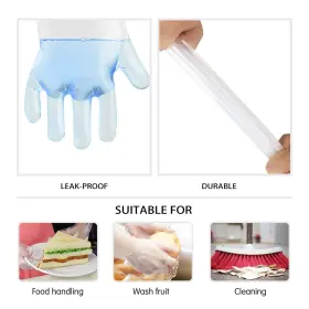 637045221512 TEIVIO Disposable Gloves Kitchen Cooking Food #3