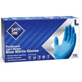 576-A36-SM THE SAFETY ZONE Powder Nitrile Gloves #3