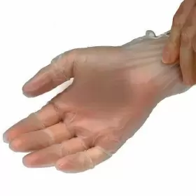 763583400550 THE SAFETY ZONE Disposable Gloves Powder Latex