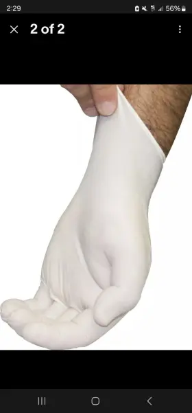 GRPR-SM-1-T THE SAFETY ZONE Powder Latex Gloves #3