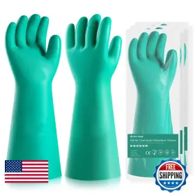 B0FVWXK4M2 THXTOMS Nitrile Chemical Gloves Safety