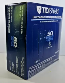 932480-1 TIDISHIELD Powder Latex Specialty Gloves #2
