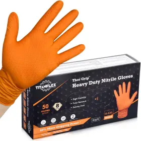 810112470079 TITANFLEX Thor Grip Nitrile Gloves