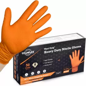 810112470109 TITANFLEX Thor Grip Nitrile Glove
