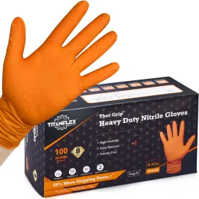 810112470215 TITANFLEX Thor Grip Nitrile Glove
