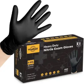 810112470475 TITANFLEX Disposable Nitrile Exam Gloves Box