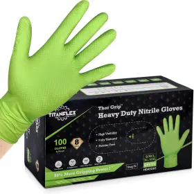 810112472363 TITANFLEX Thor Grip Nitrile Gloves Box